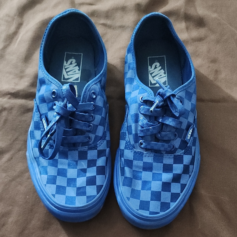 Vans Navy Checkered